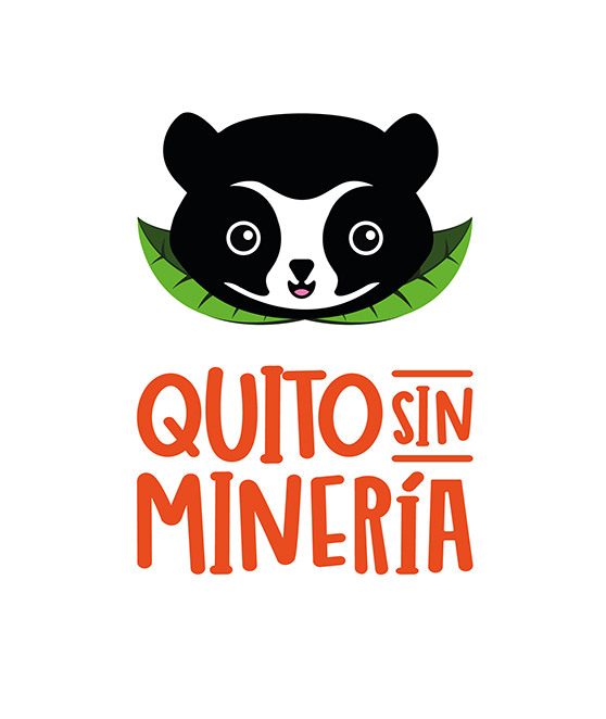 Logotipo de la campaña para consulta popular "Quito sin minería".