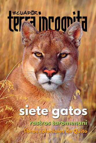 Portada de la revista Ecuador Terra Incognita No. 124: El puma (Puma concolor) es el felino de más amplia distribución en las Américas. Foto: Tom Vezo / Minden Pictures