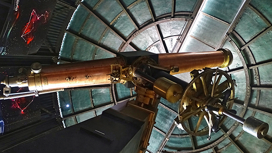 Telescopio en el Observatorio Astronómico de Quito. Foto: Cortesía Observatorio Astronómico de Quito